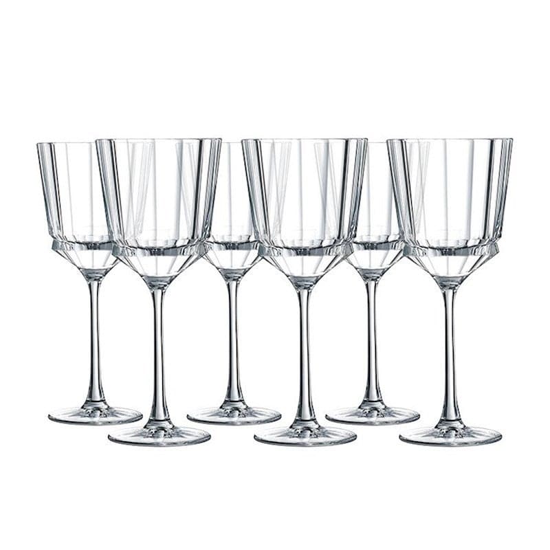 Cristal D'Arques Macassar Glass 250ml Set of 6