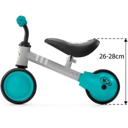 Kinderkraft Cutie Mini Balance Bike Blue image 3