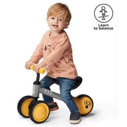 Kinderkraft Cutie Mini Balance Bike Yellow image 1