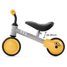 Kinderkraft Cutie Mini Balance Bike Yellow image 2