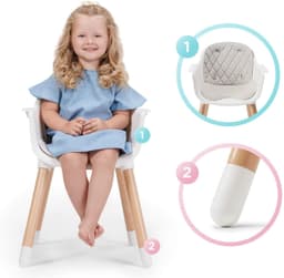 Kinderkraft Sienna High Chair Grey image 3