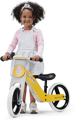Kinderkraft Unique Balance Bike Yellow image 2