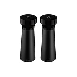 Amefa Black Salt & Pepper Grinders Modern Shade image 0