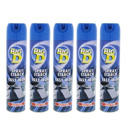 Bundle of 5 BIG D Starch Spray 300ml image 0