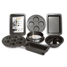 Guardini Gardenia 6 Muffins Tray + 30 Paper Bun Cases Plaque - Gardenia 18.5x27cm image 1