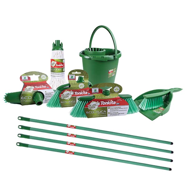 Bundle of 6 Tonkita Ecologia Cleaning Set