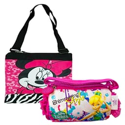 Bundle of 2 Disney Fairies & Minnie Mouse Bags image 0