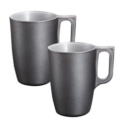 Bundle of 2 Luminarc Black Mug Stony 320ml image 0