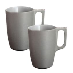 Bundle of 2 Luminarc Grey Mug Stony 320ml image 0