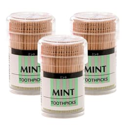 Bundle of 3 Yanagi Mint Flavoured Toothpicks image 0