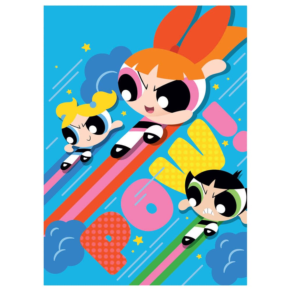 Power puff girls 1 KG Flannel Blankets