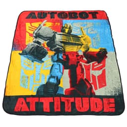 Transformer Coral Fleece Blankets image 0