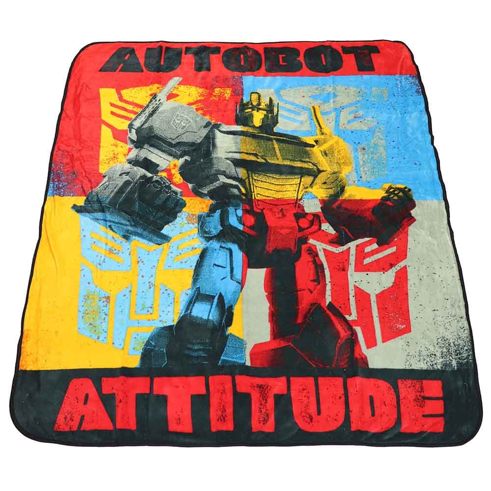 Transformer Coral Fleece Blankets