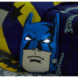 Disney Warner Bros Batman Shaped Cushion with LED Lights image 1