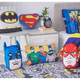 Disney Warner Bros Batman Shaped Cushion with LED Lights image 2