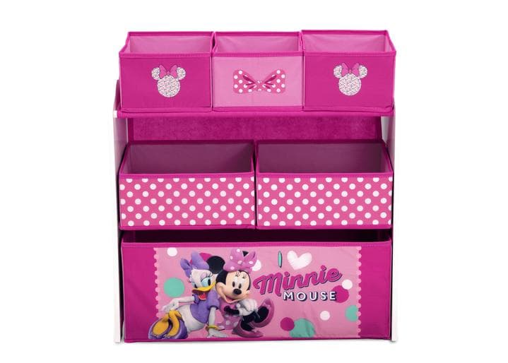 Delta Minnie Mouse Multi-Bin Toy Organizer
