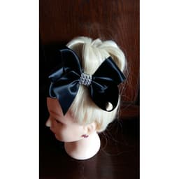 Jojo Bow Set - Black/Rose Gold image 1