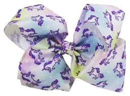 Jojo Bow Set - Unicorn/Light Pink image 1