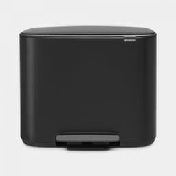 Brabantia Bo Pedal Bin 36L Matt Black image 0