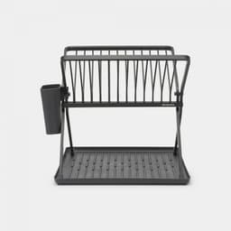 Brabantia Foldable Dish Drying Rack Dark Grey image 0