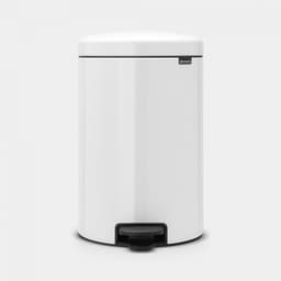 Brabantia Pedal Bin NewIcon 20 Ltr White image 0