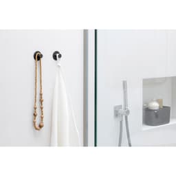 Brabantia Towel Hook Set of 2 Pcs Dark Grey image 2