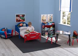 Delta Cars Multi-Bin Toy & Books Organizer image 4