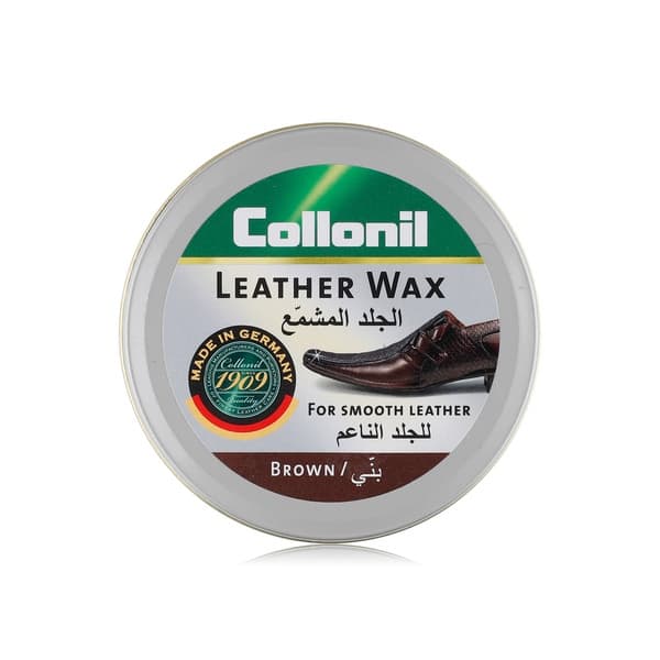 Collonil Leather Wax Tin  Brown 50ml