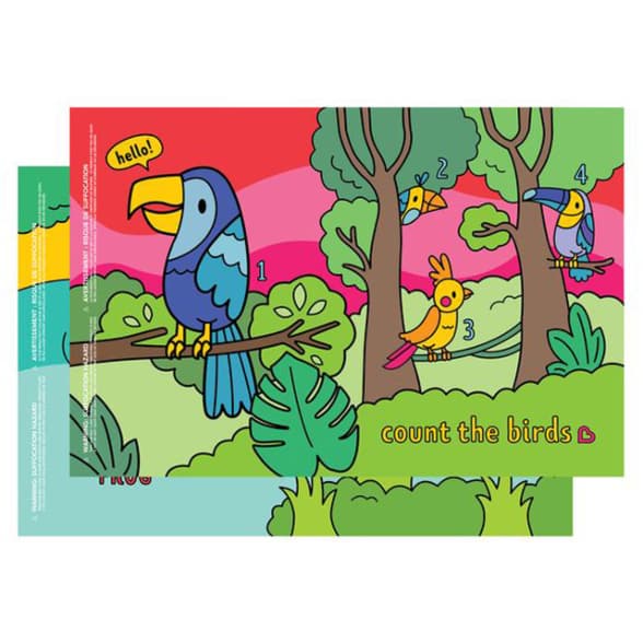 Munchkin Story Mat Disposable Placemats 18 pcs