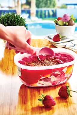 Okyanus Ice Cream Spoon With Button image 1