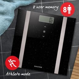 Salter Black Glitter Analyser Scale image 3