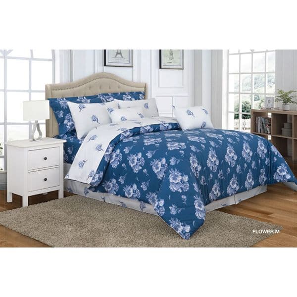 Cannon Single Printed Comforter 4pcs (Flower M)