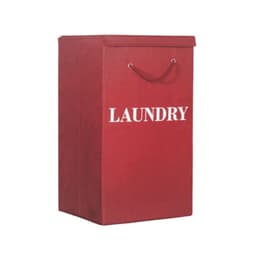Fashion Printed Laundry Hamper Burgundy image 0