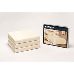 Cannon King Fitted Sheet 3 Pcs Cream image 0