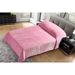 Cannon Plain Rashel Blanket 180×240cm Pink image 0