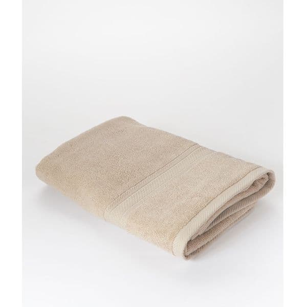 Elegance Plain Towel 70x140cm Beige