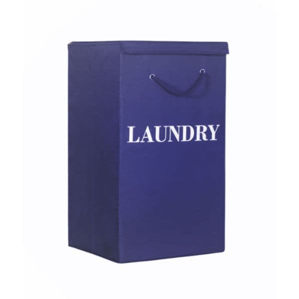 Fashion Printed Laundry Hamper Blue