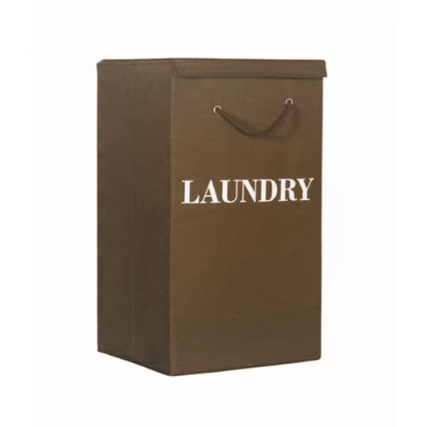 Fashion Printed Laundry Hamper Brown