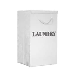 Fashion Printed Laundry Hamper Cream image 0