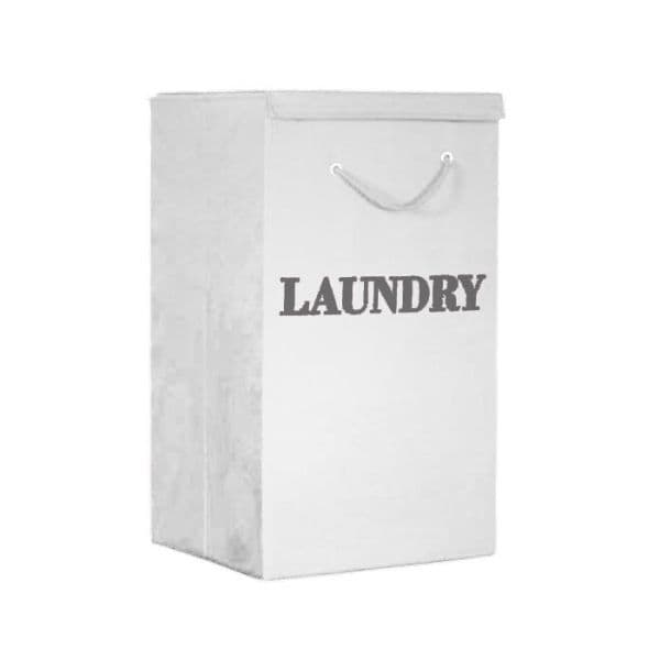 Fashion Printed Laundry Hamper Cream