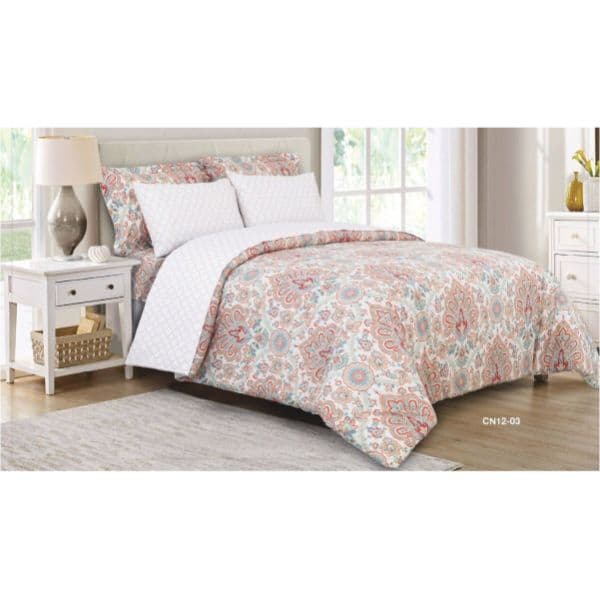 Cannon Single Printed Comforter 4pcs (CN12-03)