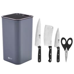 Bundle of Amefa Kitchen Knives with Holder image 0