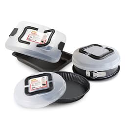 Bundle of Guardini Bake Away Oven Dishes with Carrying Lid Set of 6 image 0