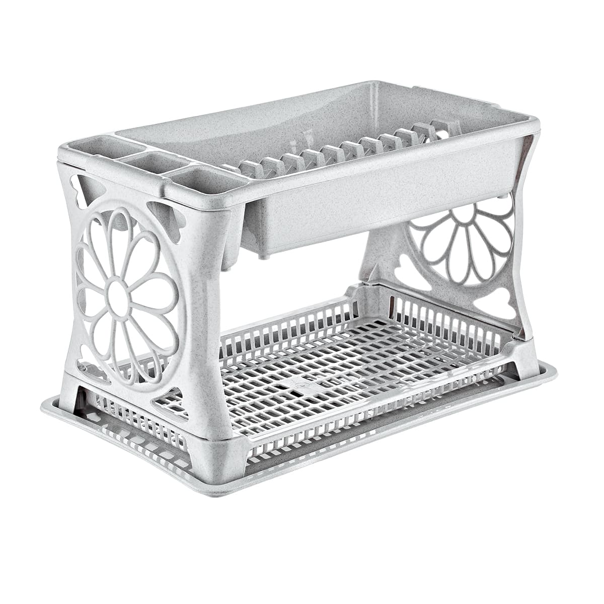 Plast Art Dish Rack Double Deck