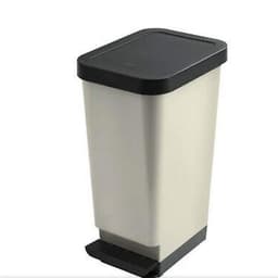 Tontarelli Moda Pedal Bin 45 ltr Silver image 0