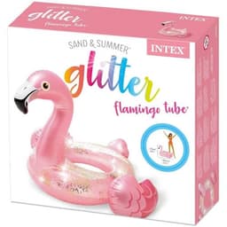 Intex Glitter Flamingo Tube 99cmx89cmx71cm image 1