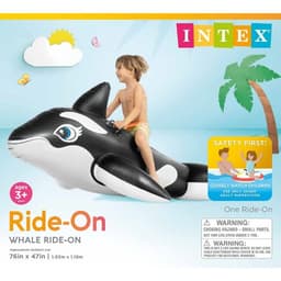 Intex Whale Ride-On 1.93mX1.19m image 3