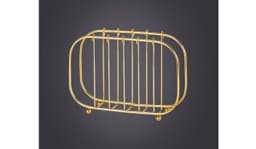 Okyanus Maxi Napkin Holder / Gold image 1