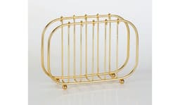 Okyanus Maxi Napkin Holder / Gold image 0