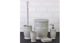 Okyanus Sultan Bathroom Set (5 pcs) Grey image 0